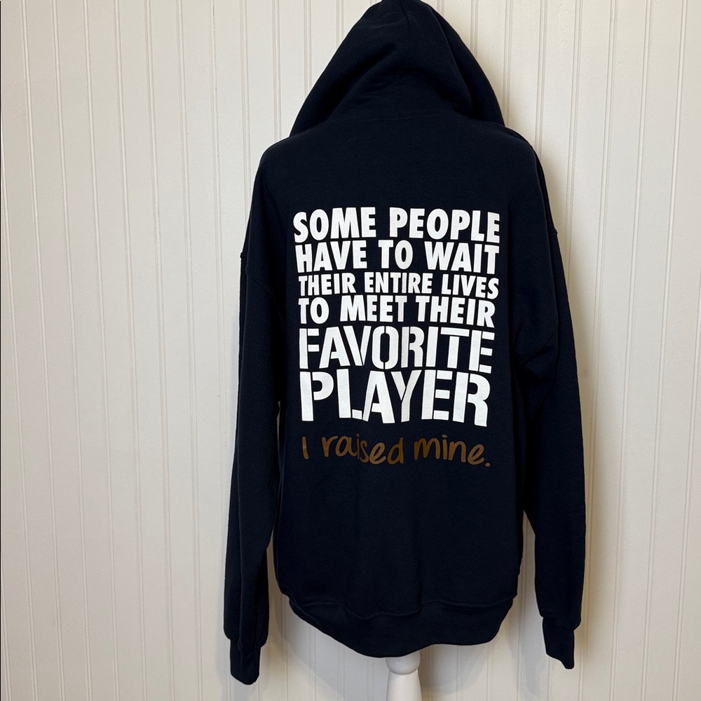 football mom | navy hoodie